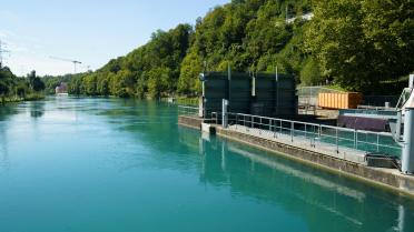 Zukünftig heizen wir mit der Aare