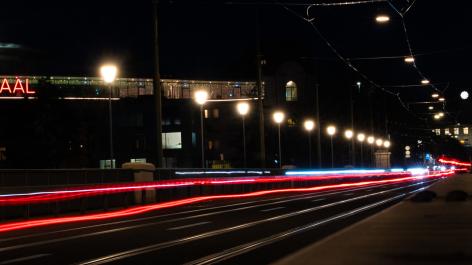 Die Kornhausbrücke neu beleuchtet